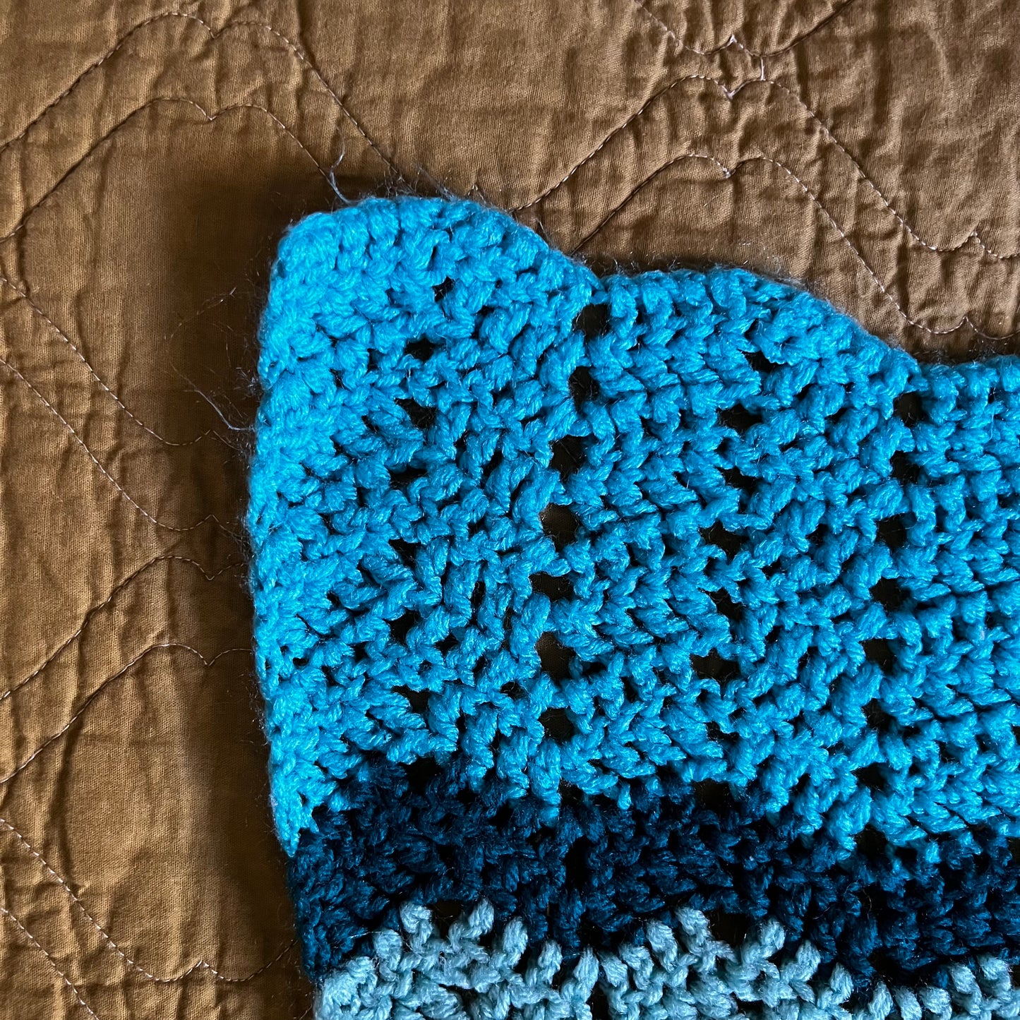 The Madame Leota- Vintage Crochet Throw